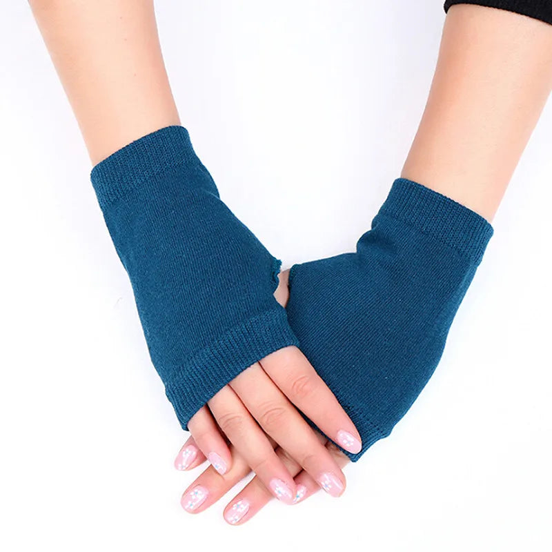 Gants Mi-doigts Tricotés