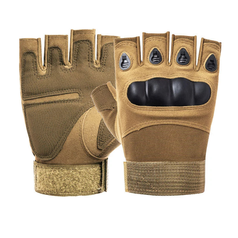 Gants Tactiques Mi-Doigts