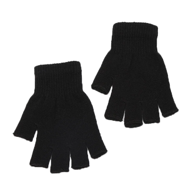 Gants Mi-doigts Tricotés