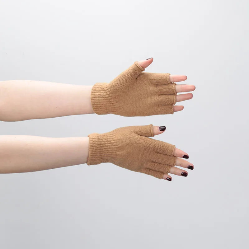 Gants Mi-doigts Tricotés