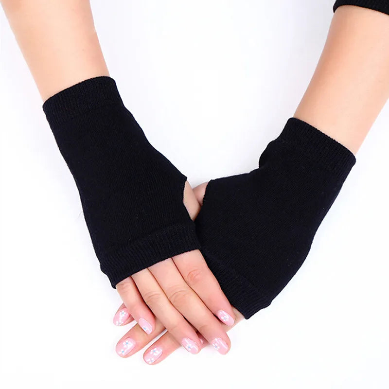 Gants Mi-doigts Tricotés