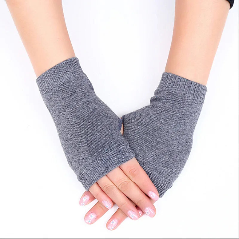 Gants Mi-doigts Tricotés