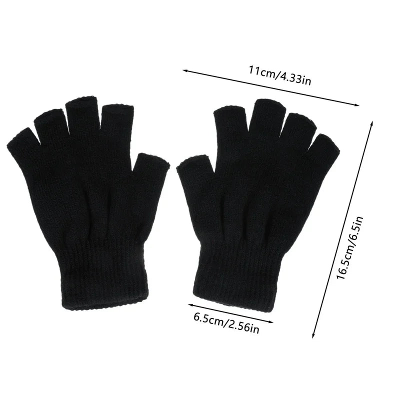 Gants Mi-doigts Unisexesa