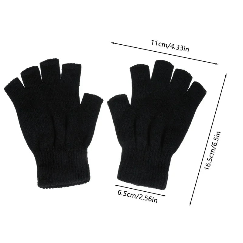 Gants Mi-doigts Unisexesa
