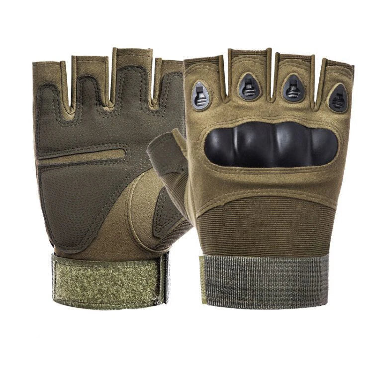Gants Tactiques Mi-Doigts